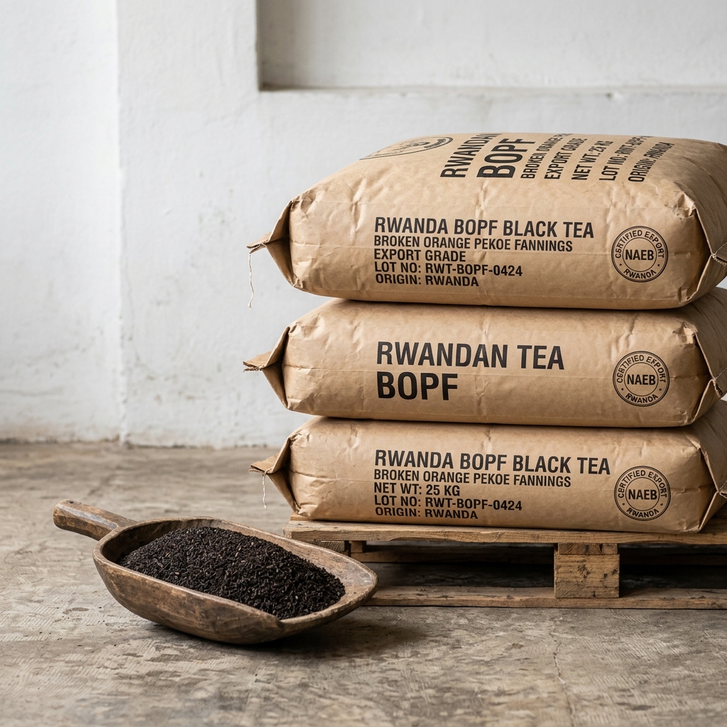 High-Altitude Single-Estate BOPF Export Black Tea (50kg Multi-Wall Sacks)