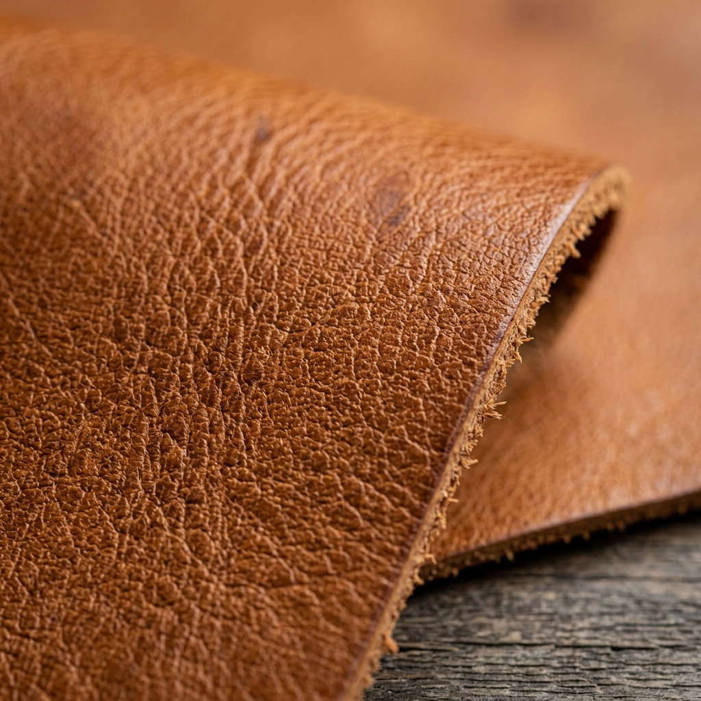 Full-Grain Vegetable-Tanned Moroccan-Grade Goat Leather Sides (Bundle of 100 Sq Ft) - Technical Spec