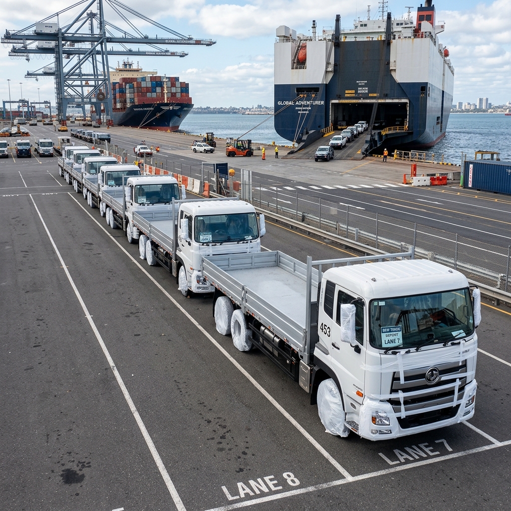 IVM G20 Industrial Logistics Flatbed Cargo Truck (4x2 Turbo-Diesel, 8-Ton) - Export Packaging