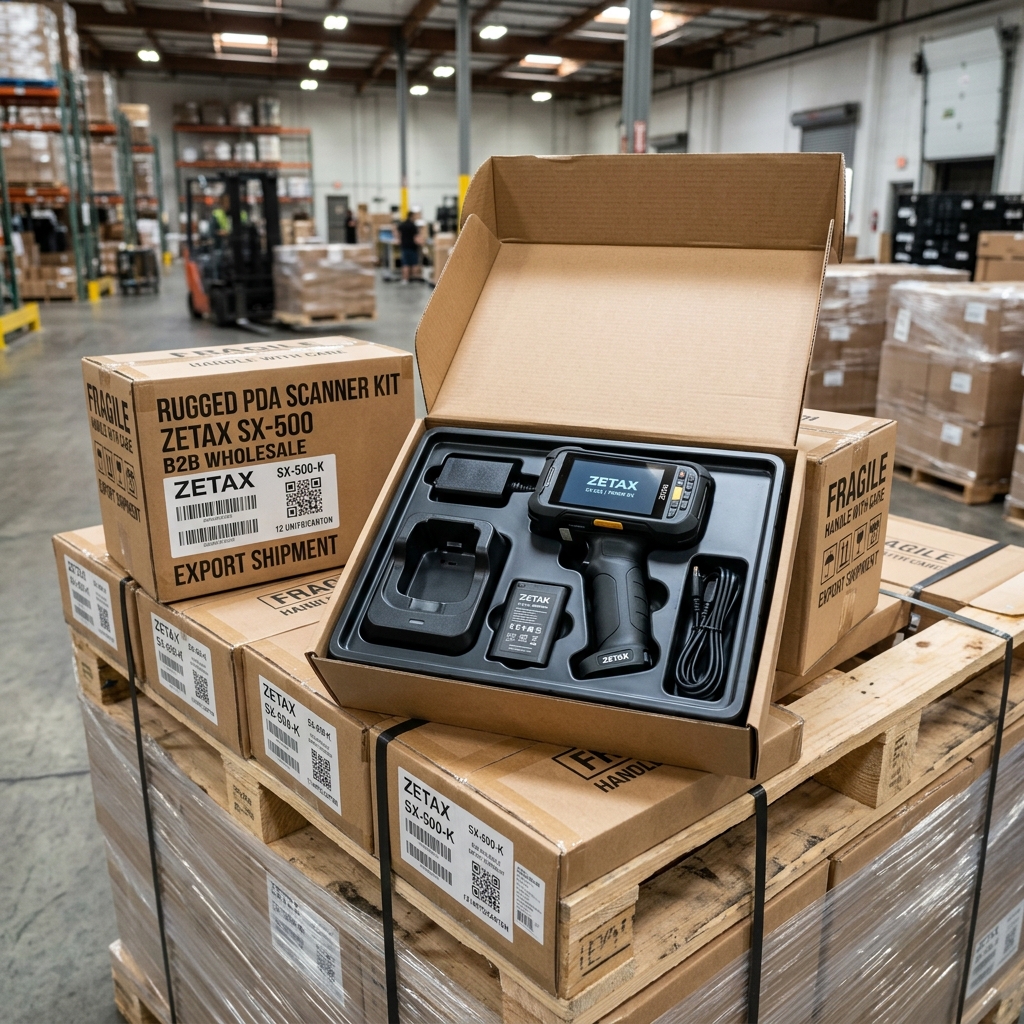 Mara X1 Enterprise Rugged Logistics Scanner & Smartphone (IP68 Android 14) - Export Packaging